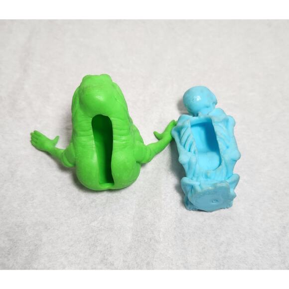 Ghostbusters Fright 5" Action Figures Lot Of 3 With Ghosts Pre-owned - Picture 7 of 7